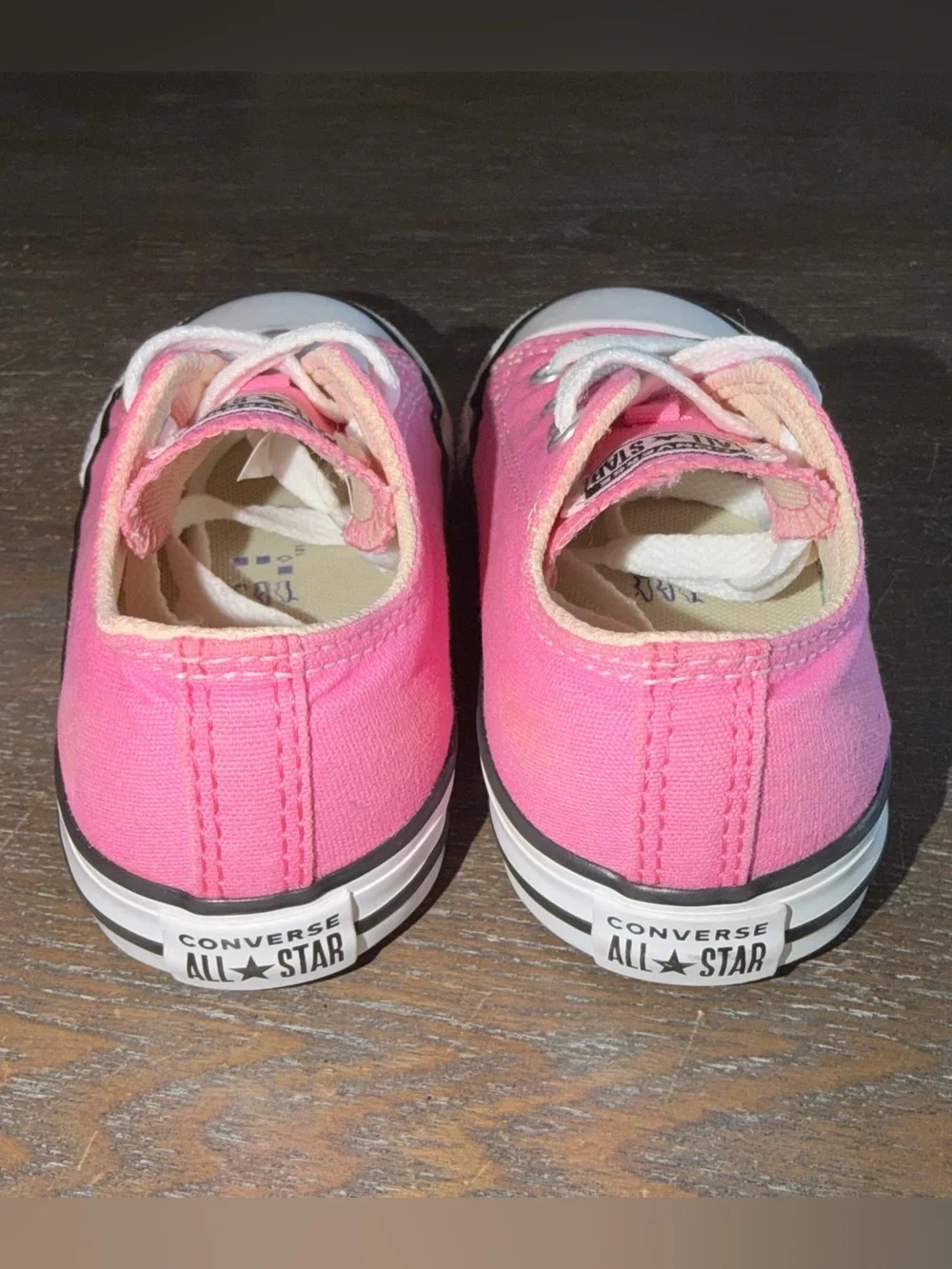 Pink Converse All Star Chuck Taylor Low Top Sneakers size 8